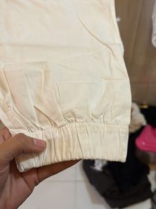 White Joggers