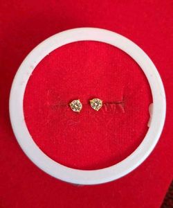 Stud Earrings Gold