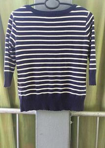 Striped Knit Cardigan