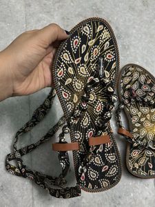 Tie Up Ethnic Sandal