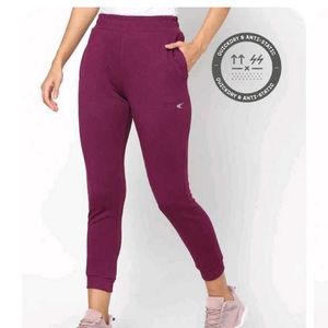 Burgundy Active Joggers