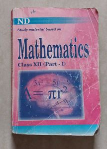 📚ND Study Material Based On Mathematics Class 12