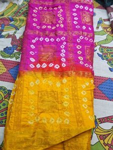 Garchola Saree  With Blouse  Same
