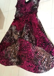Animal Print Dress