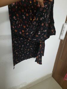 Fusion Printed Summer Kurti Top Office College