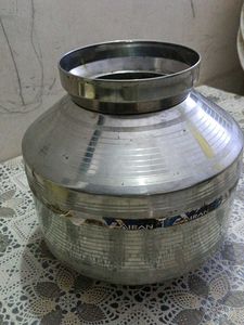 Steel Ka Matka Good Condition