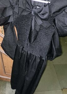 Black Bow Tie Dress