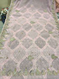 vintage Zardosi hand work saree