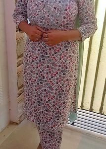 Floral Printed suit set