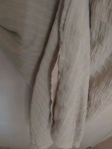 Beautiful Cream Mini Dress With Side Slits