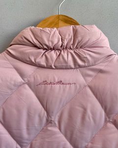 Pink Quilted Puffer Jacket