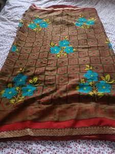 2 Set Combo Georgette Saree