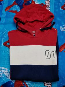 Stylish Colorblock Hoodie