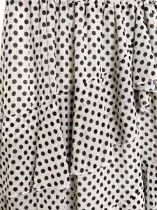 Polka Dot Tiered Skirt