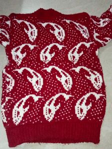 Winter Hand Made Full Sleeves Sweater For Kids
