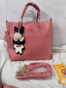 Charming Pink Tote Bag