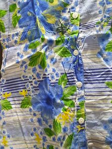 Floral Print Sleeveless Top