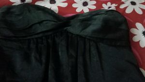 Black Strapless Dress