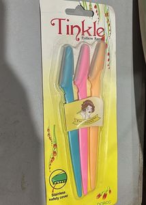 Tinkle Eyebrow Razors - 3 Pack
