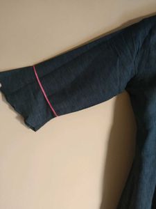 Embroidered Blue Kurta