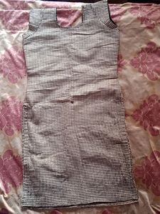 Black And Golden Kurta