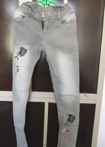 Embroidery Jeans