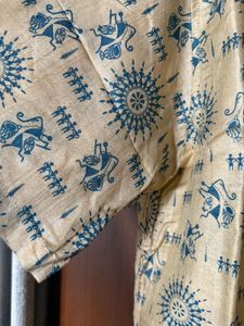 Khadi Silk - Worli Print Shirt
