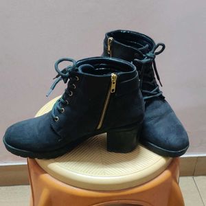 Suede Derby Boots UK 7/EU 40