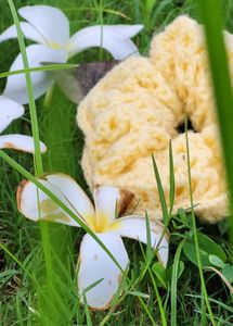 Handmade Crochet Scrunchie