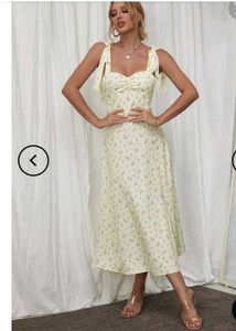 Brand New (Urbanic) Yellow A-line Floral SunDress