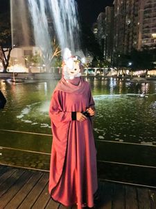 Imported Elegant Mauve kaftan Abaya from saudi
