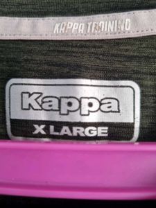 Sale @ 125  KAPPA DRYFIT SPORTS T SHIRT XL OLIVE