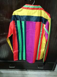 MAN Multi-Color Striped Shirt
