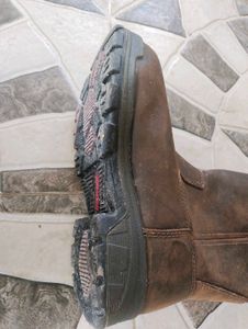 Wolverine Brown Leather Boots- US Imported