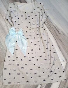 30/- Discount GRey Mini Dress 😍