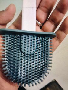 Silicone Water Drop Toilet Brush Deep Cleaning