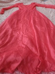 Pink Gown For Girls