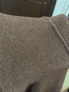 Sparkly Brown Halter Top