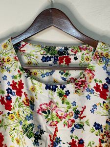 Floral Print Top - Women&#39;s Fashion