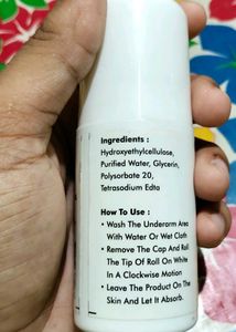 Grashva Go Organic roll on