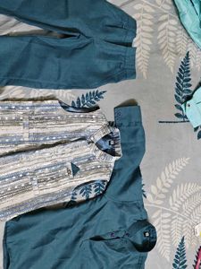 Ethnic kurta pant with waistcoat