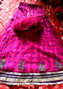 Indowestern full Cutdana work Lehenga sets