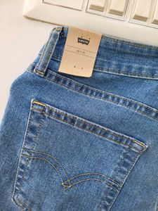 H&amp;M 725 High Rise Bootcut Jeans Blue /28