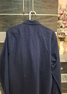 Peter England Navy Blue Shirt
