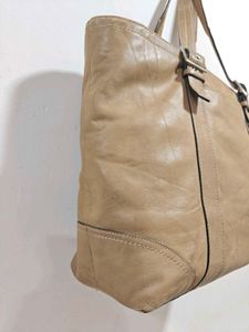 Vintage Coach Leather Tote Bag