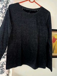 MAX Black Casual T Shirt