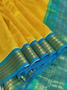 Elegant Yellow Saree