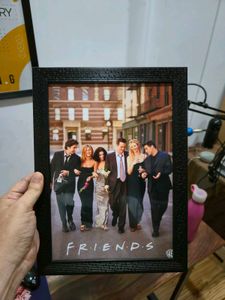 FRIENDS photo Frame And Both side Keychain