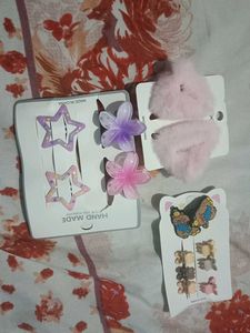 Cute Hair Clip Set