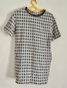 Korean Plaid Winter Dress
